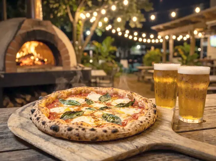 Pizza al horno · FSC Faro Sport Club