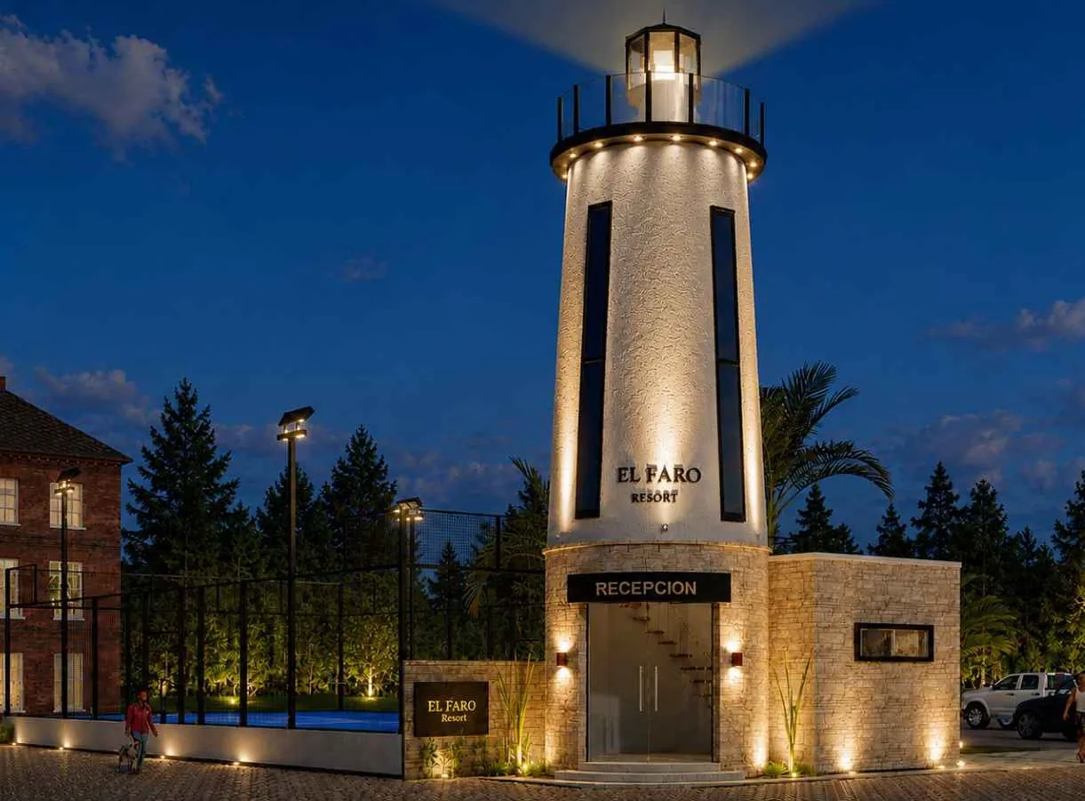 El Faro, futura recepción de Faro Resort Pool Suites (imagen ilustrativa)