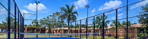 Pista de pádel del Faro Sport Club